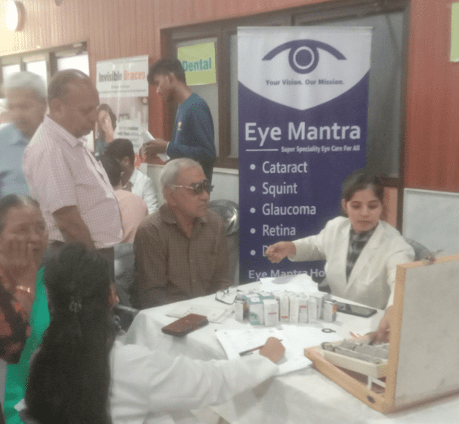 Charitable eye camp