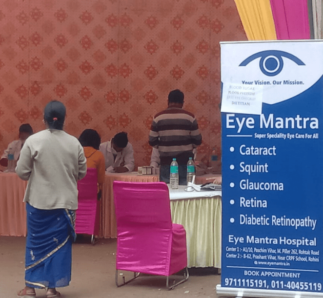 free eye checkup camp